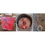 SBP4 Vintage Oil Can, Traffic Light Speedometer Clock + Early Voltmeter - Automobilia Interest