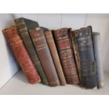 Collection of Various Antique and Other Historical + Reference Books, inc Winston Churchill