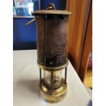 Early Miners Lamp - Registration No 789913 w/additional mark possibly 1698RA