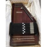 Boxed Auto-harp/Zither Musical Instrument