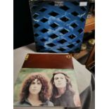 1970's The Who 'Tommy' First Pressing Track Record Vinyl LP Record + T-Rex Self-Titled Debut LP