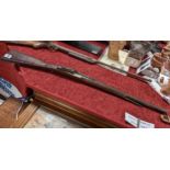 Early Antique Rifle Gun - Army/Militaria Interest and more detail to follow - 107cm long