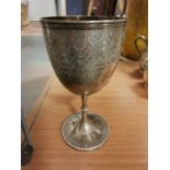 1870 Hallmarked London Silver Goblet - 144g weight