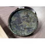 Ancient World Bronze Mirror, likely Roman - no provenance