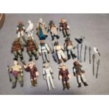 Collection of 15 Star Wars Figures + some accessories/weapons