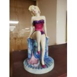Kevin Francis Porcelain Figurine - Hollywood Actress Marilyn Monroe- Limited edition 376/2000, Ht 2