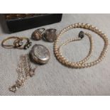 Collection of Various Jewellery Items inc Silver Rings, Pearls & Rolled Gold Rings