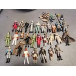 Collection of 27 Star Wars Figures + some accessories/weapons