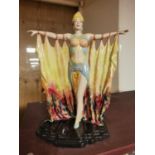 Kevin Francis Porcelain Figurine - Assyrian Queen - Limited edition 124/500, Ht 25cm