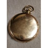 Vintage American Gold-Plated Pocketwatch w/Illinois Watch Case Co