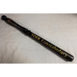 York Constabulary Vintage Police Truncheon - 56cm long