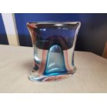 Mid-Century Italian Sommerso Glass Paperweight