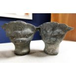 Pair of Chinese Foo-Dog/Drago Wall Sconces
