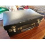 A vintage doctors/ midwives obstetrics case, fitted with its original equipment.
