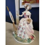 Royal Worcester 'The Graceful Arts' Limited Edition Figure - 21cm high