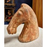 2nd Century AD Han Dynasty Horse Head Figure