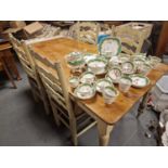 Vintage Farmhouse Table & Chairs Suite