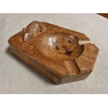 Robert Thompson Yorkshire Oak Mouseman Ashtray