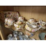 Hammersley Floral Lady Patricia Gilt Edged Tea Service