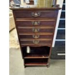 Vintage 1940's Librarian's Drawers