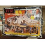 Boxed Return of the Jedi Star Wars Millenium Falcon 1983 Model Toy
