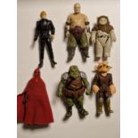 Group of Six 1983 Star Wars/Return of the Jedi Toy Figures