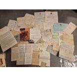 Collection of Various Vintage Fire Brigade Ephemera and documentation