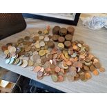 Large Collection of British and International Coins