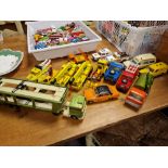 Good Collection of Corgi/Dinky/Matchbox Die-Cast Toy Cars and Trucks