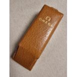 Rare Omega Coffin Leather Watch Case