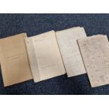 Collection of Original WWII War Department Paperwork and Plans for Bailey Bridge/Floating Bridges -