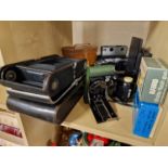 Collection of Vintage and Early Cameras inc a Kodak No3 and Kodak Boy Scout