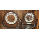 Pair of Vintage Mantel Clocks