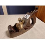 Norris of London No 50 Woodworking Plane - marked 'C Barber' to the handle