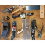 Assorted Woodworking Planes tools, to include 4 planes (3 of which are Stanley)