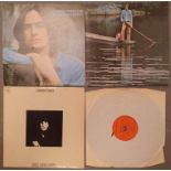 Pair of Original Warner-issue Vinyl Record LPs by James Taylor (‘Sweet Baby Jane’ and ‘One Man Dog’)