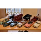 Collection of Mostly Corgi Die Cast Cars and Trucks