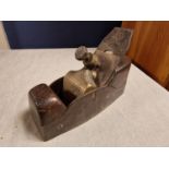 Vintage Craftsman's Woodworking Plane w/a Sorby & Marple/Hibernia Blades