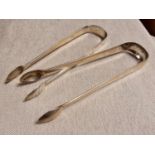 Pair of Hallmarked Silver Sugar Tongs