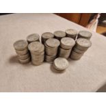Large Collection of 1920-1945 Two Shillings Coins British Currency etc - 2.33kg total