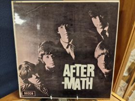 Original Stereo Vinyl Pressing of Rolling Stones 1966 Aftermath LP Record - VGC - matrix XZAL-7210-4