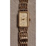 Rotary Swiss Made 9ct Gold Ladies Wristwatch - 14.4g