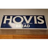 Large Hovis Bread Enamel Advertising Sign