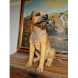 Border Fine Arts Large Border Terrier Dog Figure