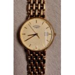 Rotary Swiss Made 9ct Gold Gents Wristwatch - 59.9g