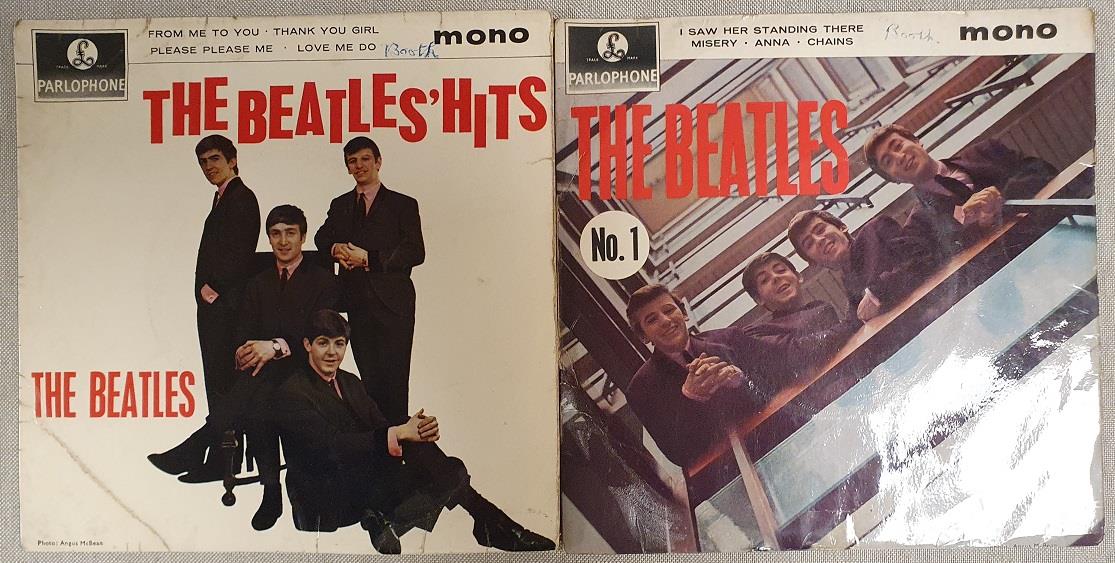 Pair of Beatles Vinyl EP's Records, comprising ‘The Beatles No 1’ (GEP8883) and ‘The Beatles’ Hits’