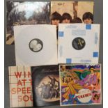 Set of 3 Beatles LP Vinyl Records, comprising ‘Beatles For Sale’ , ‘Abbey Road’ and ‘Collection of B
