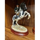 Border Fine Arts Anne Wall Sculpted Rearing Huntsman & Horse Figure