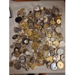 Large Collection of Various Watch and Pocketwatch parts