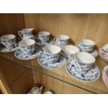 Blue & White Royal Copenhagen 1035 Musselmalet Full Lace Tea Set